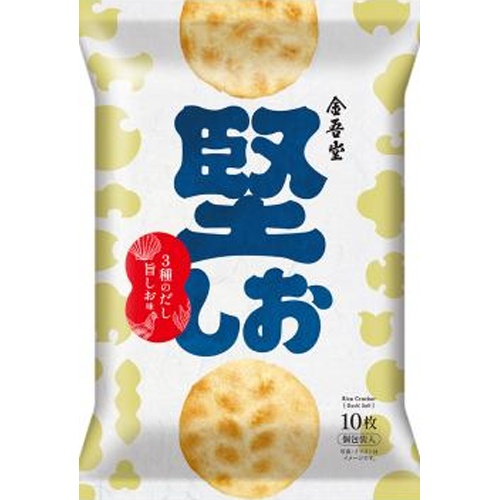 Kin-Go-do Hard Salt Cookie 10 Pieces [New Product Released on 3/17] [Purchase Quantity: 12 Items]