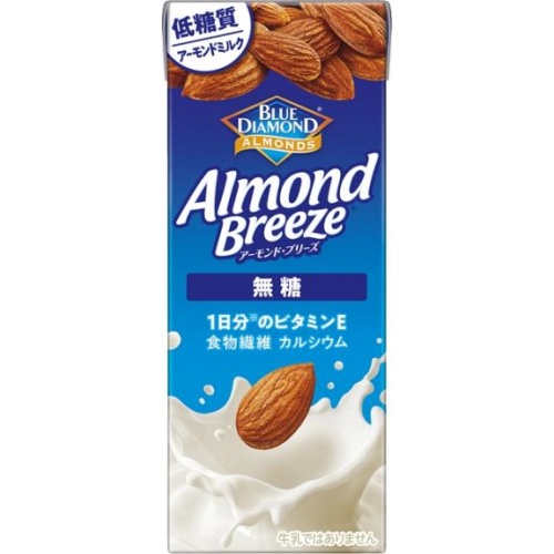 Kagome Almond Breeze Unsweetened Paper 200ml [New Product Released on 3/11] Special Order Item [Purchase Quantity: 12]