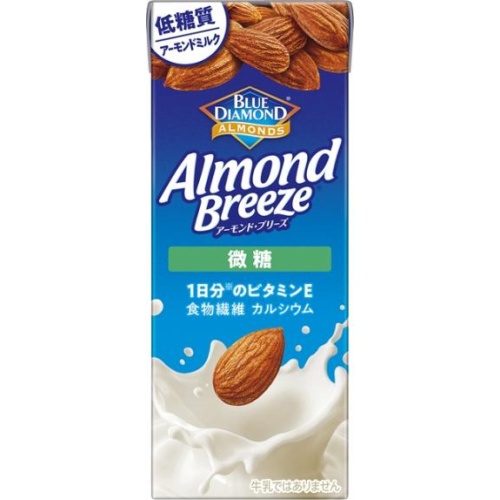 Kagome Almond Breeze Low Sugar Paper 200ml [New Product Release on 3/11] Special Order Item [Purchase Quantity 12]