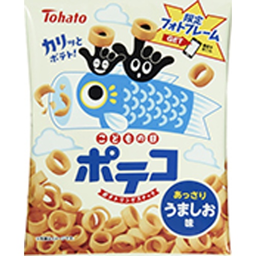 Tohato Poteko Umashio Flavor Children's Day 67g [New Product Released on 3/10]  [Purchase Quantity: 12]