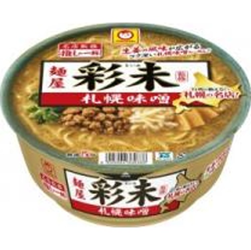 Maruchan Recommended Bowl Menya Aimi Sapporo Miso [New Product Released on 3/10]  [Purchase Quantity: 12]