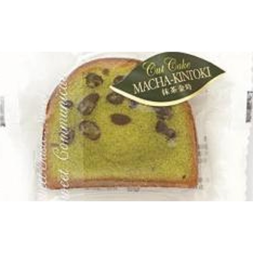 Meigetsu Seika Cut Cake Matcha Kintoki 1 Piece [New Product Released on 3/7] Special Order Item [Purchase Quantity: 10 Pieces]