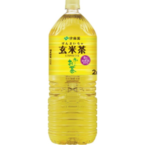 Ito En Oi Ocha Genmaicha 2L 【New Product Released on 3/3】 【This Month's Special Sale Beverage】 Special Order Item 【Purchase Quantity 6