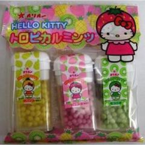 Orion Hello Kitty Tropical Mints 3 Pieces Special Order Item 【Purchase Quantity 120 Pieces】