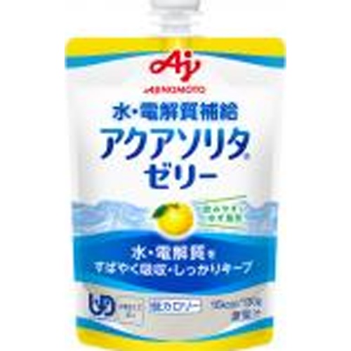 Aji no Moto Aqua Solita Jelly Yuzu Flavor 130g [New Product Released on 3/19]  Special Order Item [Purchase Quantity: 24]
