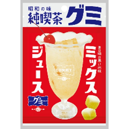 Pure Coffee Shop Gummy Mixed Juice 40g [New Product Released on 3/11] Special Order Item [Purchase Quantity 80 Pieces]