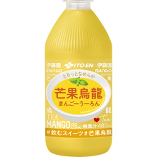 Ito En Mango Oolong P480ml 【New Product Released on 3/24】 【This Month's Special Sale Beverage】  【Purchase Quantity 24 Units