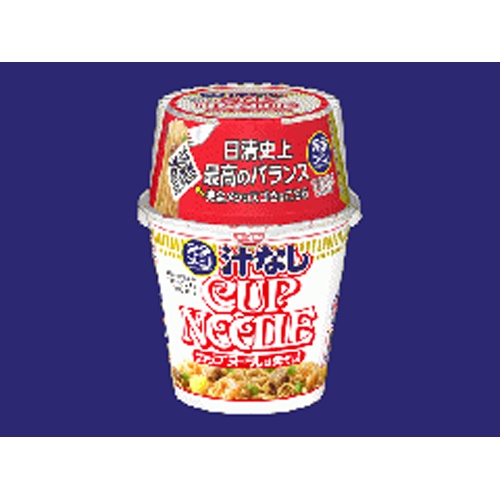 Nissin Complete Meal Dry Cup Noodle [New Product Released on 3/24] Order Item [Purchase Quantity 6]