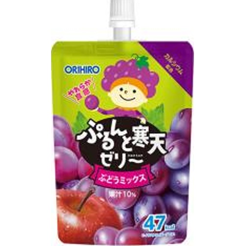 Plump Konjac Jelly Standing Grape Mix [New Product Released on 3/3] Special Order Item [Purchase Quantity: 48 Pieces]
