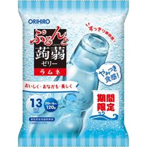 Orihiro Purandue Purun Konjac Jelly Pouch Lemonade 20g × [New Product Released on 3/3] Special Order Item [Purchase Quantity 24]