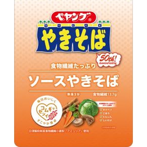 Peyoung Fiber-rich Sauce Yakisoba [New Product Released on 3/17] Special Order Item [Purchase Quantity 36]
