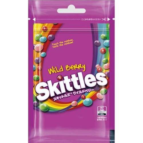 Mars Japan Limited Skittles Wild Berry [New Product Released on 4/1] [This Month's Special Sale Sweets]  [Purchase Quantity: 10]