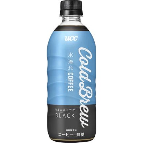 UCC Cold Brew Black P 500ml 【New Product Released on 3/31】  【Purchase Quantity 24 Units