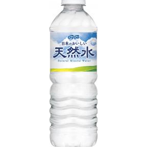 DyDo Delicious Natural Water Japan 500ml [New Product Released 4/1] [This Month's Special Drink Sale] Special Order Item [Minimum Purchase 24 Units]