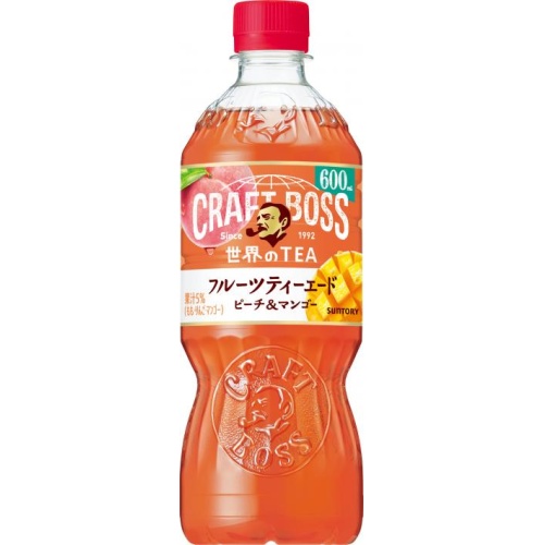 Craft Boss Fruit Tea Ade for Direct Sales P600 [New Product Released on 3/18] [This Month's Special Sale Beverage]  [Purchase Quantity: 24 Units]