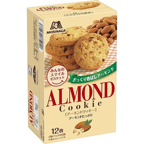 Morinaga Almond Cookies 12 Pieces [Monthly Special Sale Snacks] [Purchase Quantity 5]
