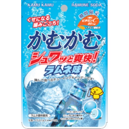 Kamukamu Refreshing Ramune 30g [New Product Release on 4/1] Special Order Item [Purchase Quantity 120 Pieces]