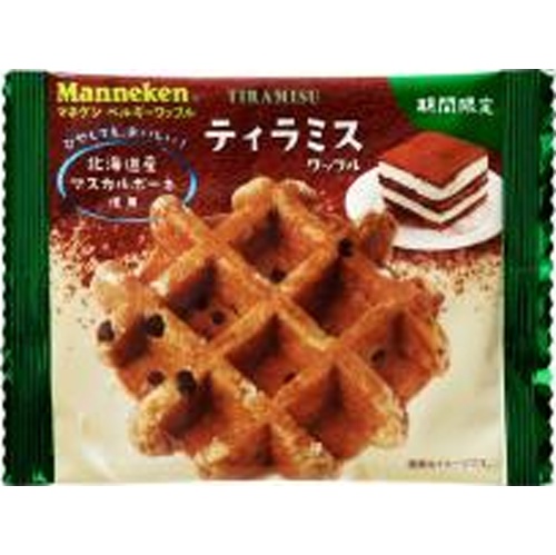 Maneken Tiramisu Waffle 1 Piece [New Product Release 4/1] [Purchase Quantity 6 Pieces]