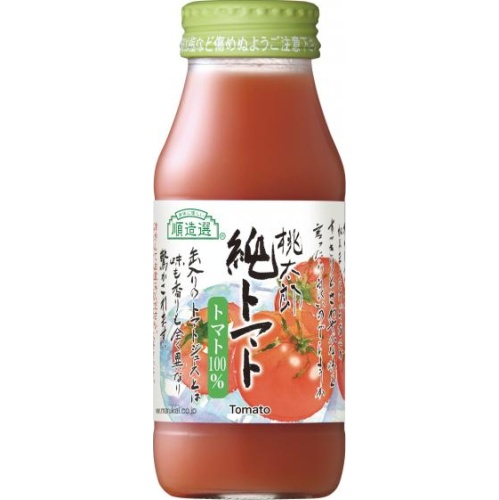 Junzo Select Pure Tomato 180ml [New Product Released on 3/22] Special Order Item [Purchase Quantity: 20]