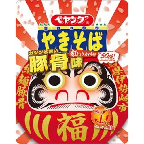 Peyoung Tonkotsu Flavor Yakisoba [New Product Released on 3/24] Special Order Item [Purchase Quantity 36]