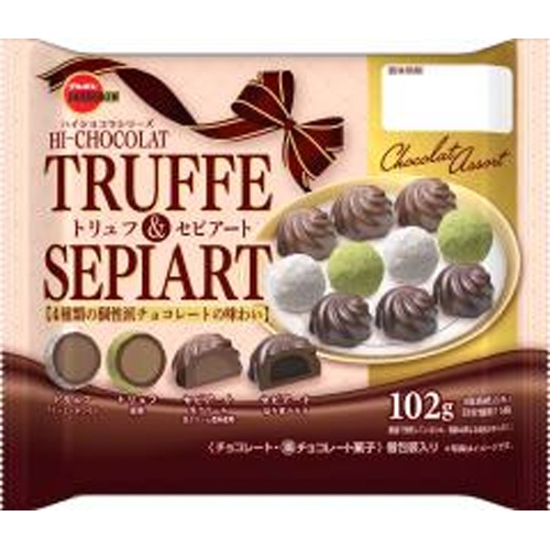 Bourbon Truffle & Sepiart 102g [New Product Released on 3/25] Special Order Item [Purchase Quantity 24]