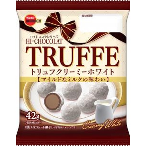 Bourbon Truffle Creamy White 42g [New Product Released on 3/25] Special Order Item [Purchase Quantity 40]