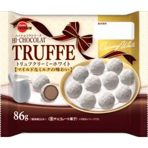 Bourbon Truffle Creamy White 86g [New Product Released on 3/25] Special Order Item [Purchase Quantity 24]