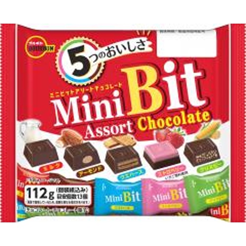 Bourbon Mini Bit Assortment 112g [New Product Released on 3/25]  [Purchase Quantity: 12 Units]