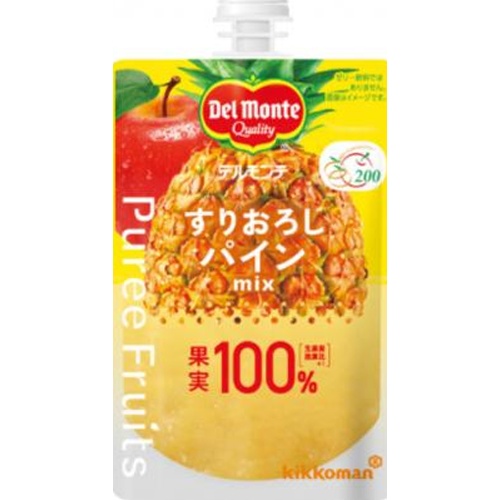 DM Pure Fruit Grated Pineapple 110g 【New Product Released on 3/27】 Special Order Item 【Purchase Quantity 30