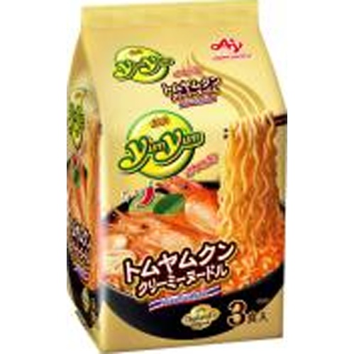 Ajinomoto YumYum Tom Yum Kung Creamy 3 Servings [New Product Released 3/17]  Special Order Item [Purchase Quantity 27 Pieces]