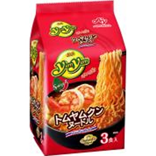 Aji no Moto Yum Yum Tom Yum Kung Noodles (3 servings) [New Product Released on 3/17]  Special Order Item [Purchase Quantity: 27]