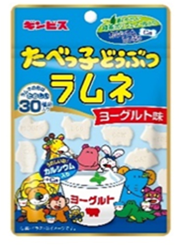 Ginbis Tabekko Doubutsu Ramune Yogurt Flavor 35g [New Product Release on 3/31] Special Order Item [Purchase Quantity 120 Units]