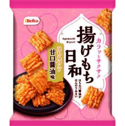 Kuriyama Rice Cracker Fried Mochi (Sweet Soy Sauce Flavor) 65g [New Product Released on 3/31] [This Month's Special Sale Snacks] Special Order Item [Purchase Quantity: 16]