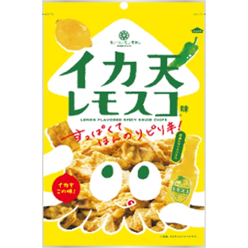 Yamato Squid Tempura Lemosco Flavor 41g [New Product Released 3/28] Special Order Item [Purchase Quantity 48 Pieces]