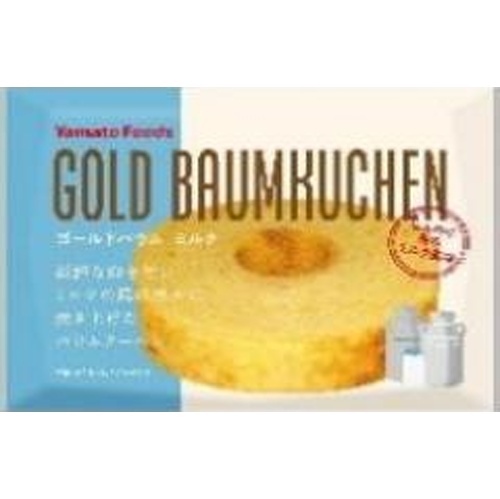 Yamato Gold Baum Milk 1 Piece [New Product Released 3/28] Backorder Item [Purchase Quantity 80 Pieces]