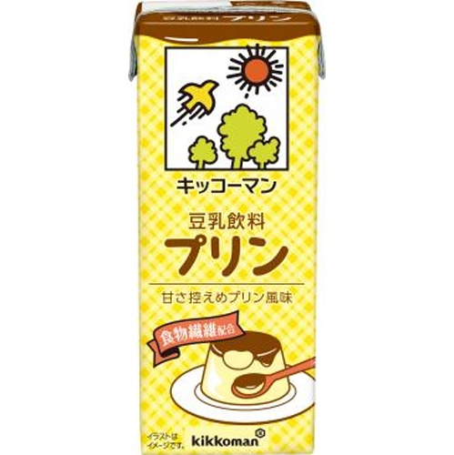 Kikkoman Soy F Soy Milk Beverage Pudding Paper 200ml [New Product Released on 4/1] [Purchase Quantity 18 pieces]