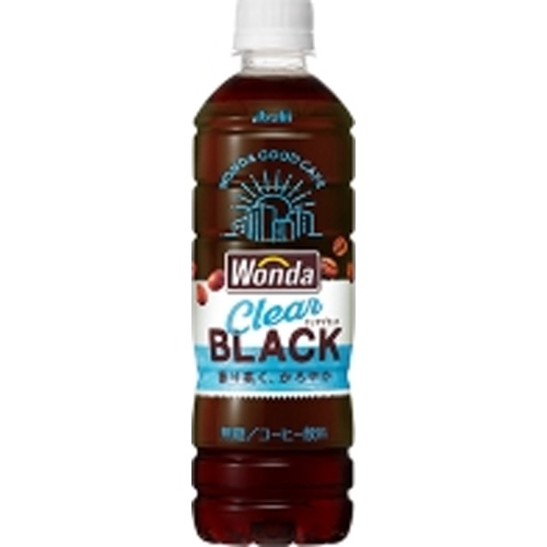 Wonda Clear Black P 500ml [New Product Release on 4/1] [This Month's Special Sale Beverage] [Purchase Quantity: 24 Units]