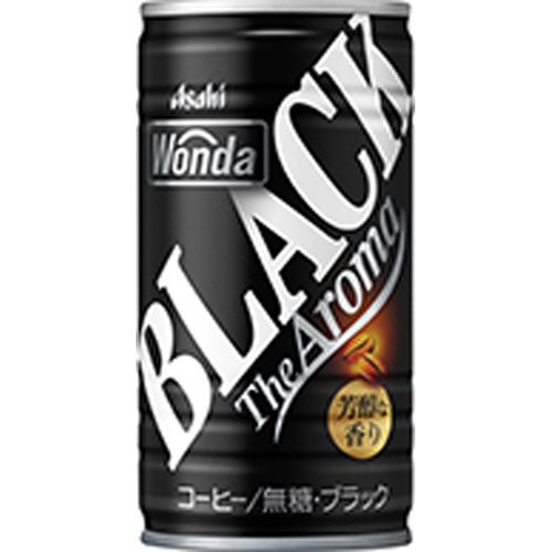 Wonda Black The Aroma Can 185g 【New Product Released on 4/1】 【This Month's Special Beverage】 【Purchase Quantity 30 Units}