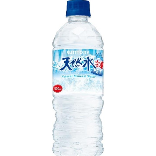 Suntory Natural Water Frozen P 500ml [New Product Released on 4/1] [This Month's Special Sale Beverage] Order Item [Purchase Quantity 24]