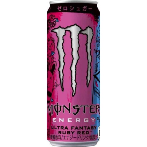 Monster Fantasiel Be Red Can 355ml 【New Product Released 4/1】  【Purchase Quantity 24 pcs】