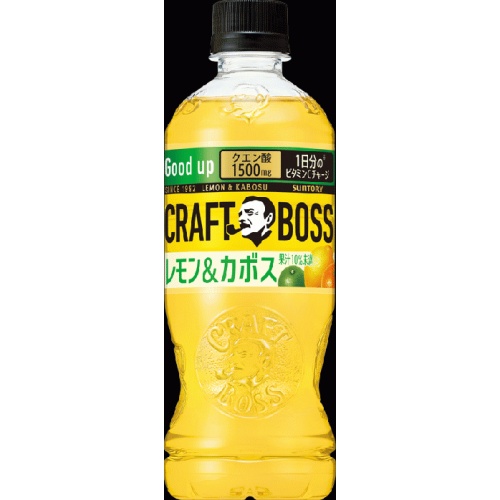 Craft Boss Lemon & Kabosu Hand-Sold P 500ml 【New Product Released on 4/1】 【This Month's Special Sale Beverage】 Order Item 【Purchase Quantity 24 Units}