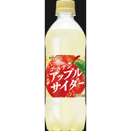 Suntory Golden Apple Cider P490 [New Product Released on 4/1] [This Month's Special Sale Beverage] [Purchase Quantity: 24 Units]