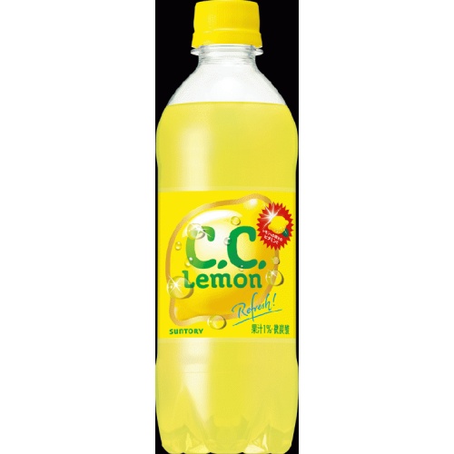 C.C. Lemon Vending Machine Use P500ml [New Product Released on 4/1] [This Month's Special Sale Beverages]  [Purchase Quantity 24 Units] (No Dummy Product Support)