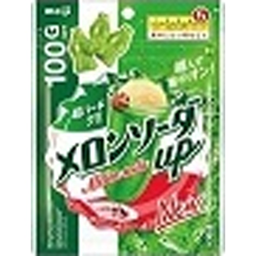 Meiji Melon Soda Up 100g [New Product Released 4/1]  Special Order Item [Purchase Quantity: 6 Pieces]