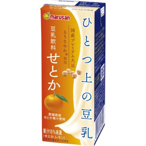 Marusan Premium Soymilk Soymilk Drink Setoka Paper 200  Special Order Item [Purchase Quantity 24]
