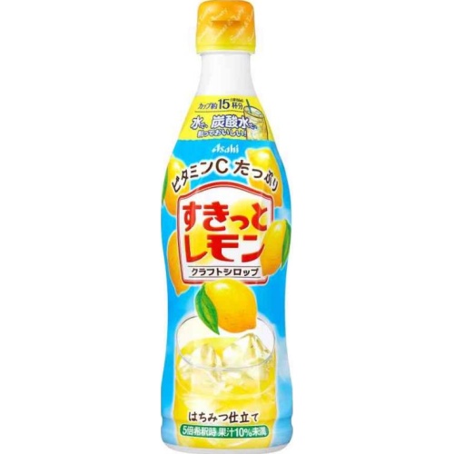 Craft Syrup Refreshing Lemon Dilution 470ml [New Product Released on 4/8] [This Month's Special Beverage Sale]  Special Order Item [Purchase Quantity 12]