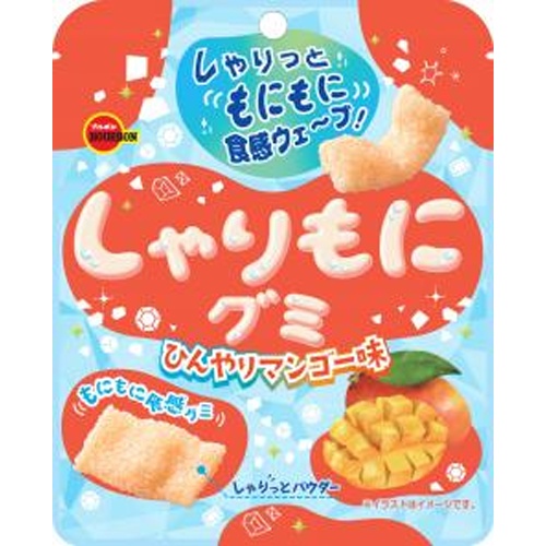 Bourbon Shari Moni Gummy Cool Mango Flavor 57g [New Product Released on 4/8]  [Purchase Quantity 10]