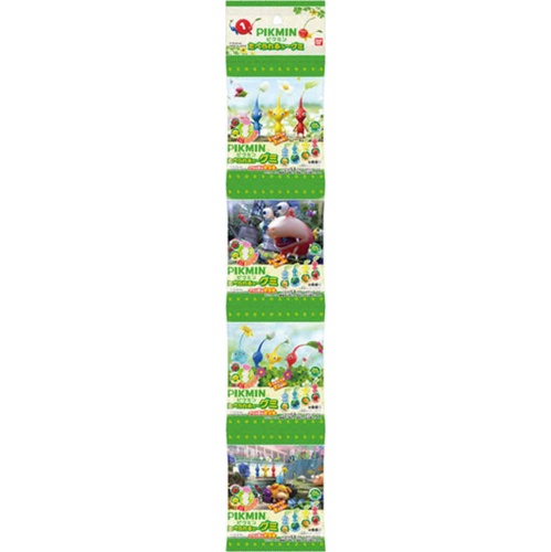 Bandai Edible Pikmin Gummies 4-Pack [New Product Released on 4/1] [Limited Quantity] Special Order Item [Purchase Quantity 96]