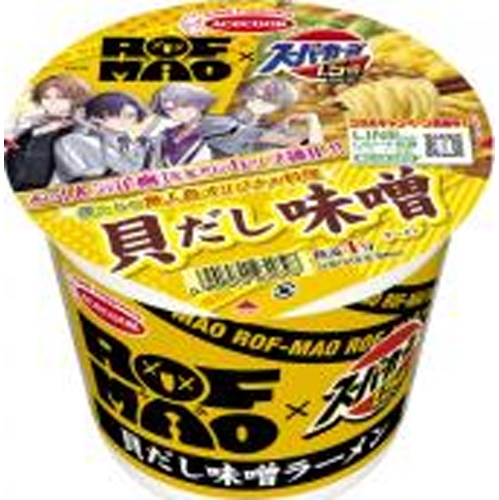 Ace Super × ROF-MAO Clam Dashi Miso Ramen [New Product Released on 4/14] [This Month's Special Sale: Noodles] [Order Product: 12 Units]