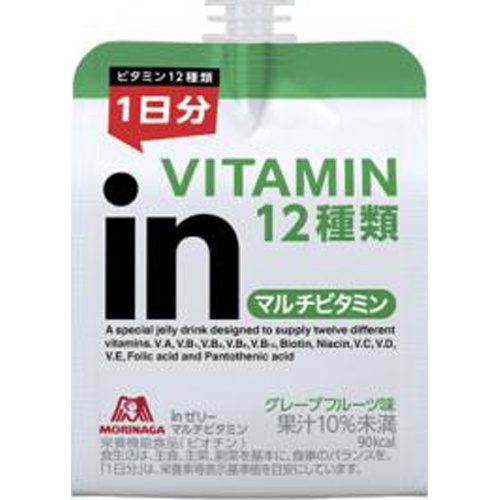 Morinaga in Jelly Multivitamin In  [Purchase Quantity: 6 Pieces]